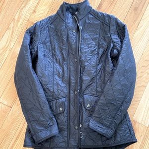 Barbour Black Calvary Polarquilt Jacket